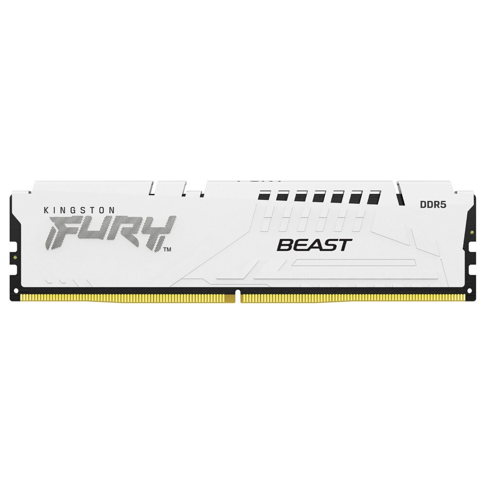 Kingston FURY Beast 64 Go (2 x 32 Go) DDR5 6400 MHz CL32 - Blanc