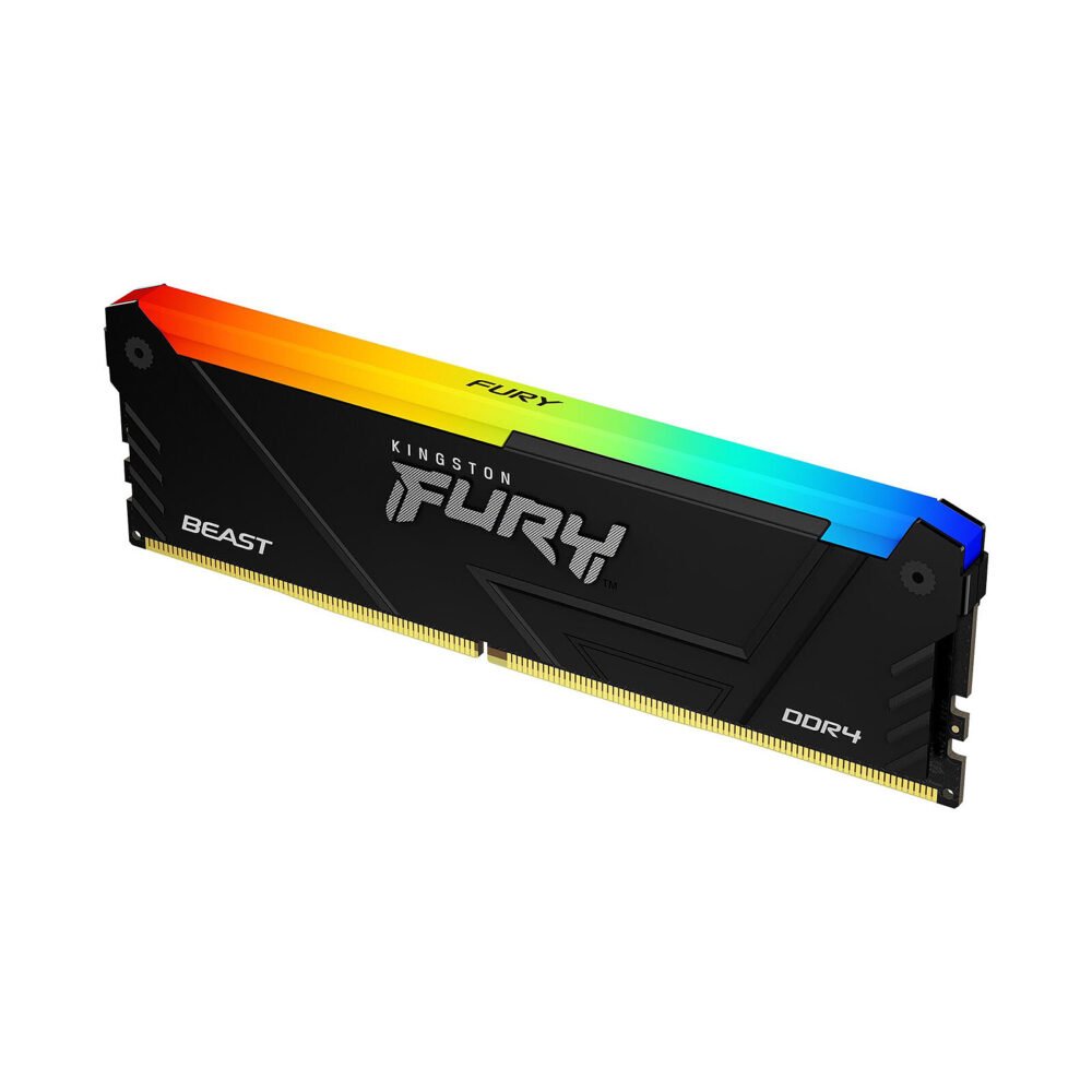 Kingston FURY Beast RGB 32 Go (4 x 8 Go) DDR4 3200 MHz CL16 (KF432C16BB2AK4/32)