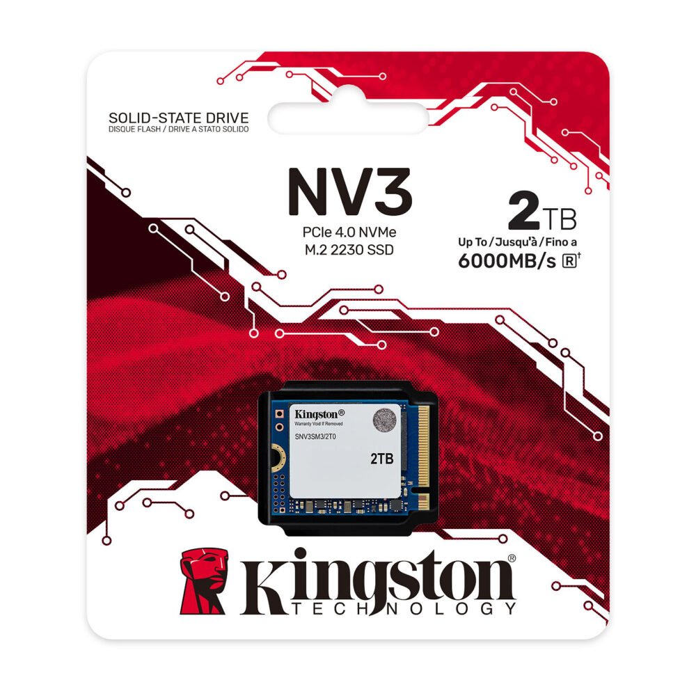 Kingston SSD NV3 M.2 2230 2 To