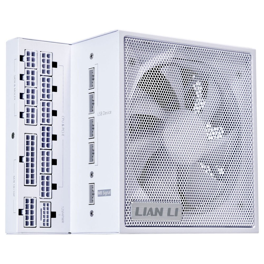 Lian Li Edge 1000W 80PLUS Platinum - Blanc