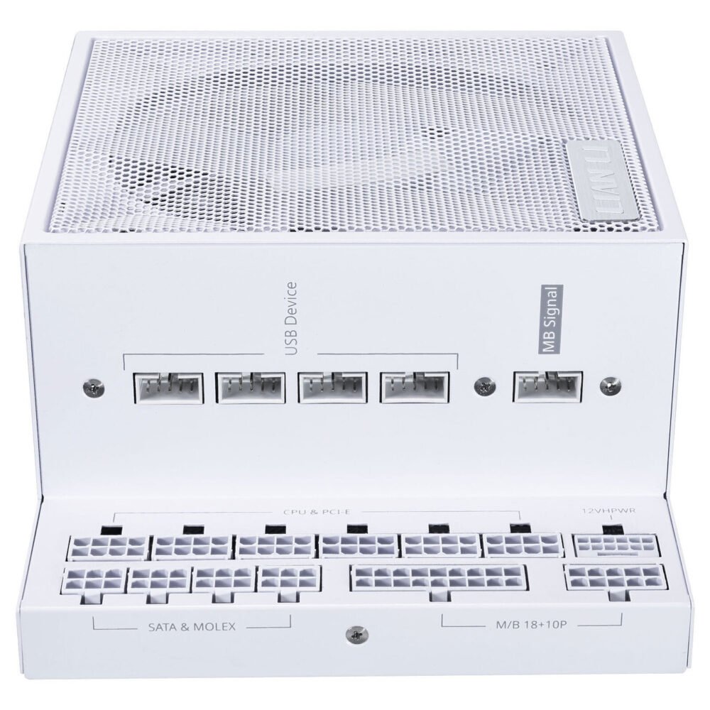 Lian Li Edge 1000W 80PLUS Platinum - Blanc