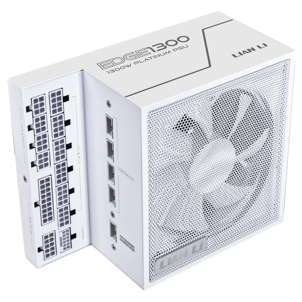 Lian Li Edge 1300W 80PLUS Platinum - Blanc 1 Lian Li Edge 1300W 80PLUS Platinum - Blanc