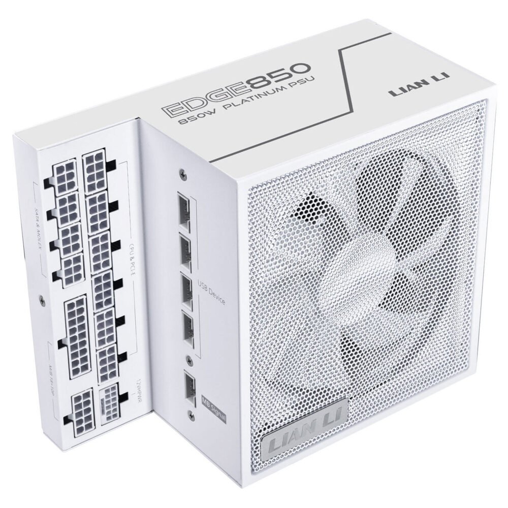 Lian Li Edge 850W 80PLUS Platinum - Blanc 1 Lian Li Edge 850W 80PLUS Platinum - Blanc