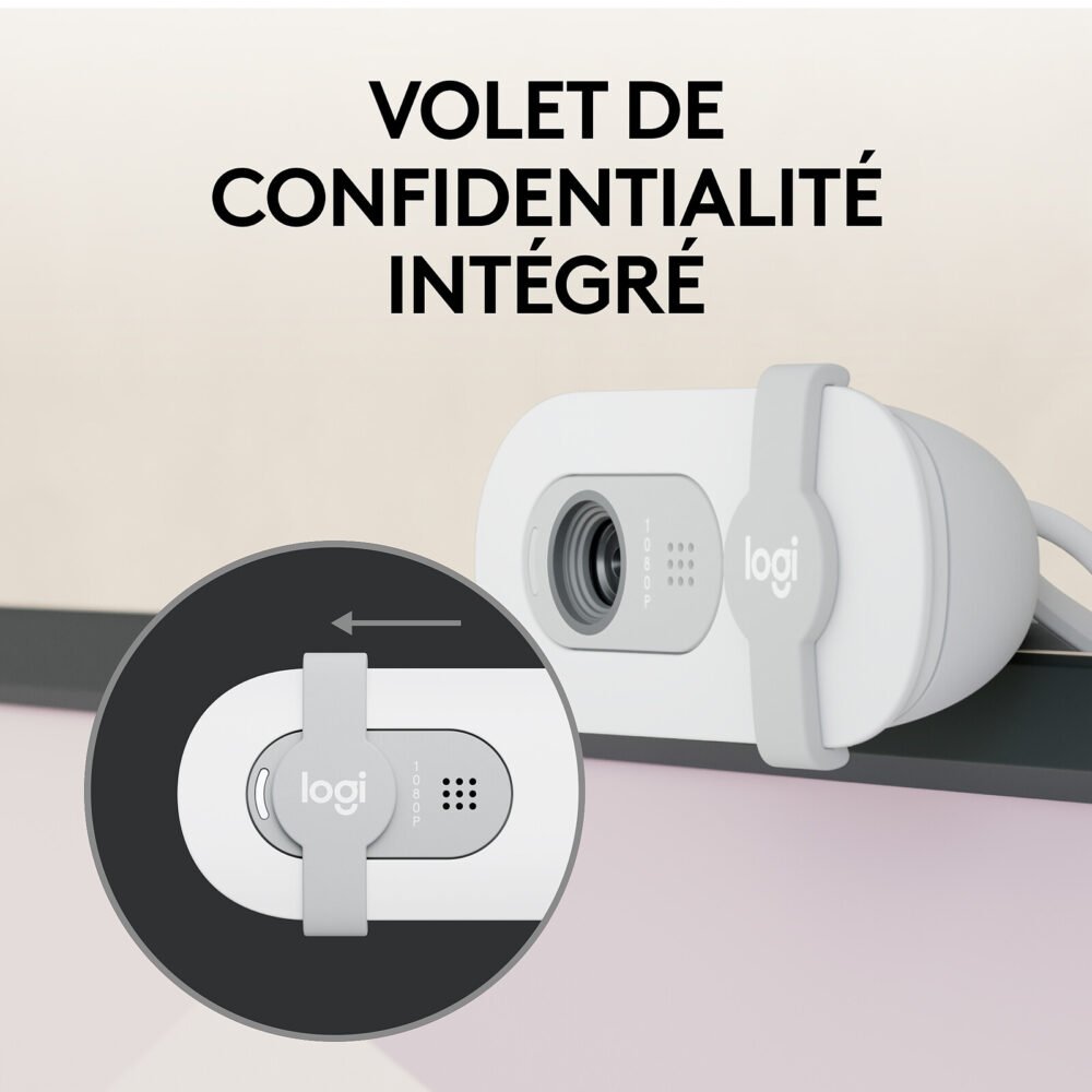 Logitech BRIO 100 (Blanc)