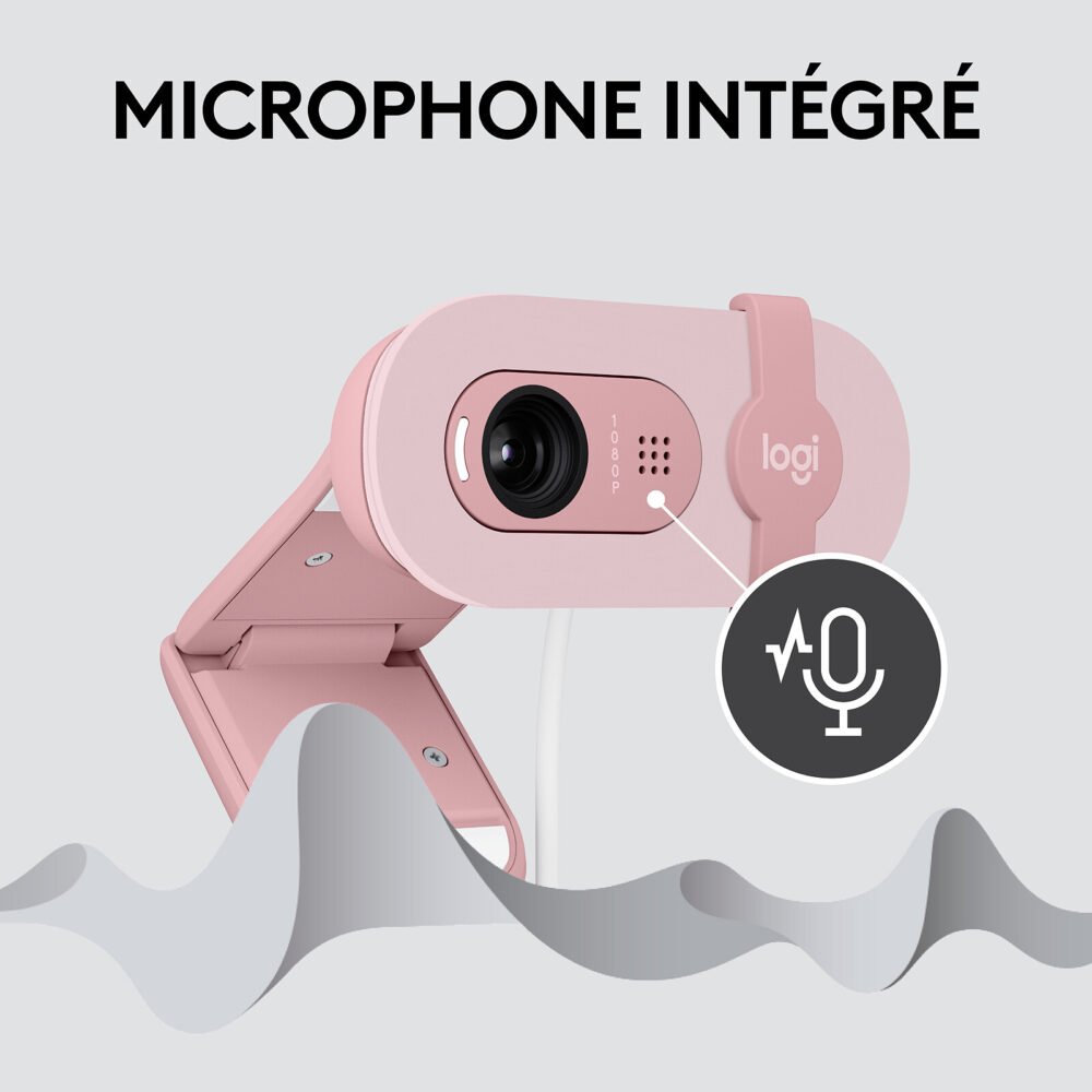 Logitech BRIO 100 (Rose)