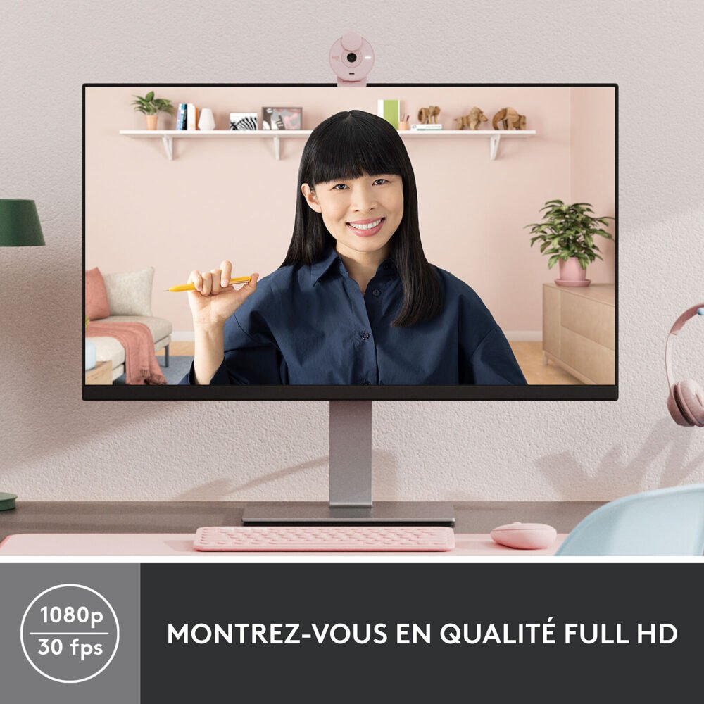 Logitech BRIO 300 (Rose)
