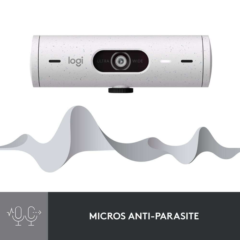 Logitech BRIO 500 Blanc