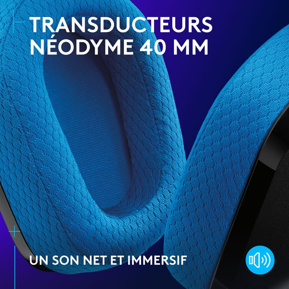 Logitech G G535 Lightspeed Wireless (Noir)