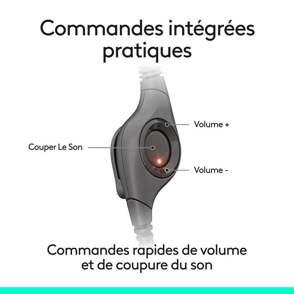 Logitech USB Headset H390 USB-C