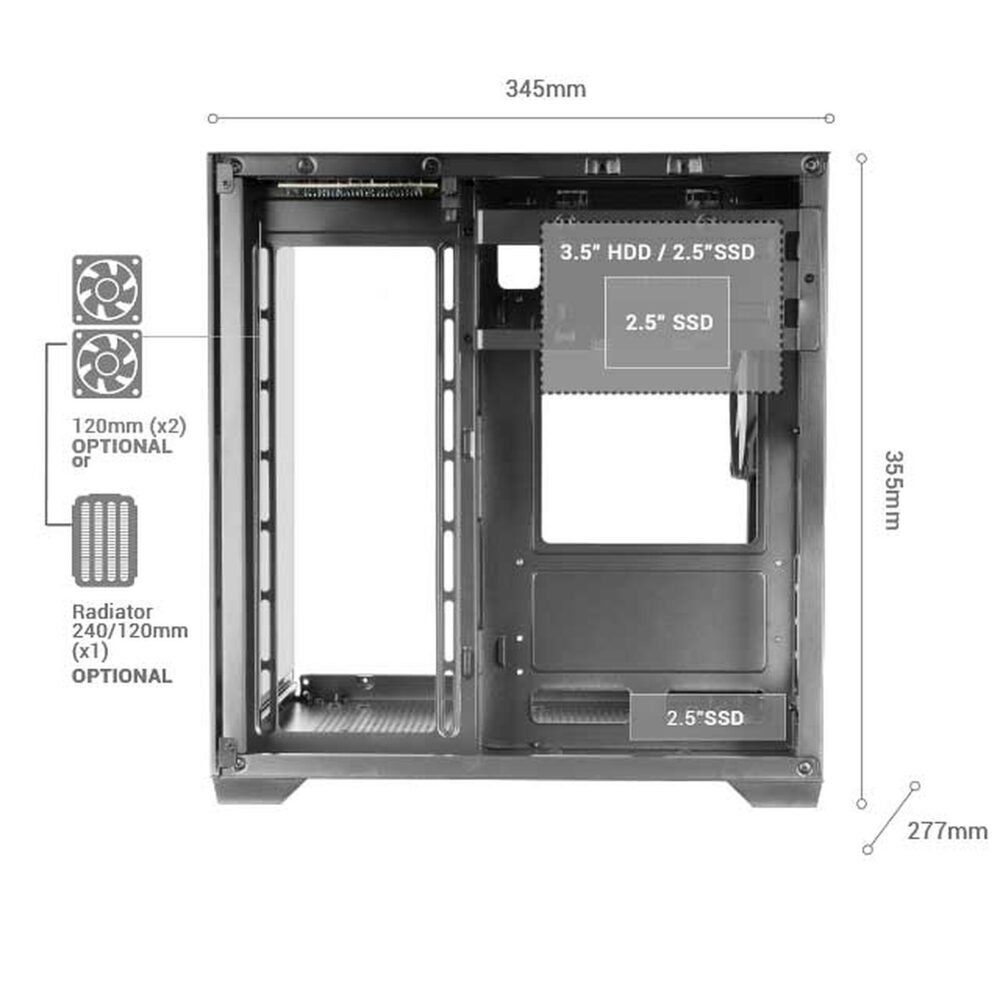 Mars Gaming MC-View2 (Noir)