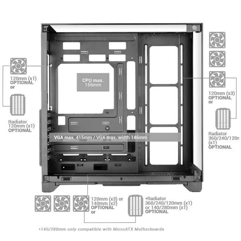 Mars Gaming MC-Vision (Noir)