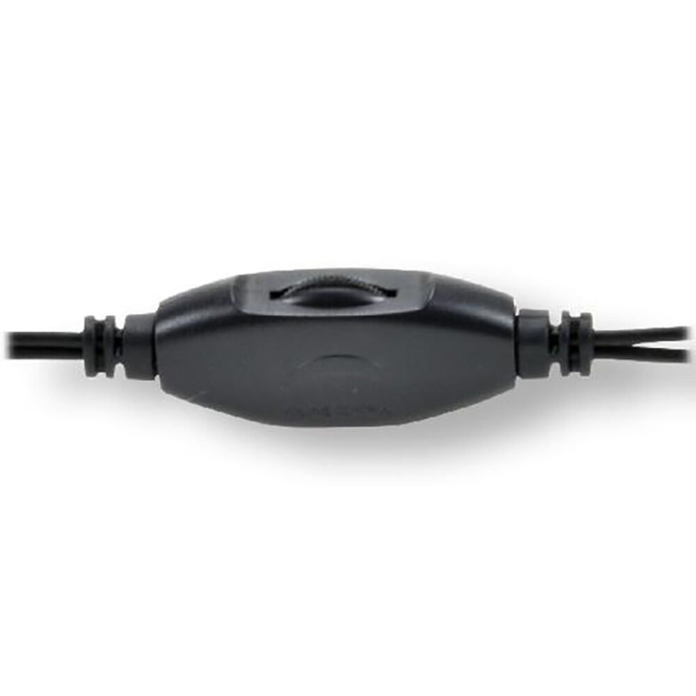 MCL Casque stéréo filaire avec contrôle du volume et jack 4 contacts