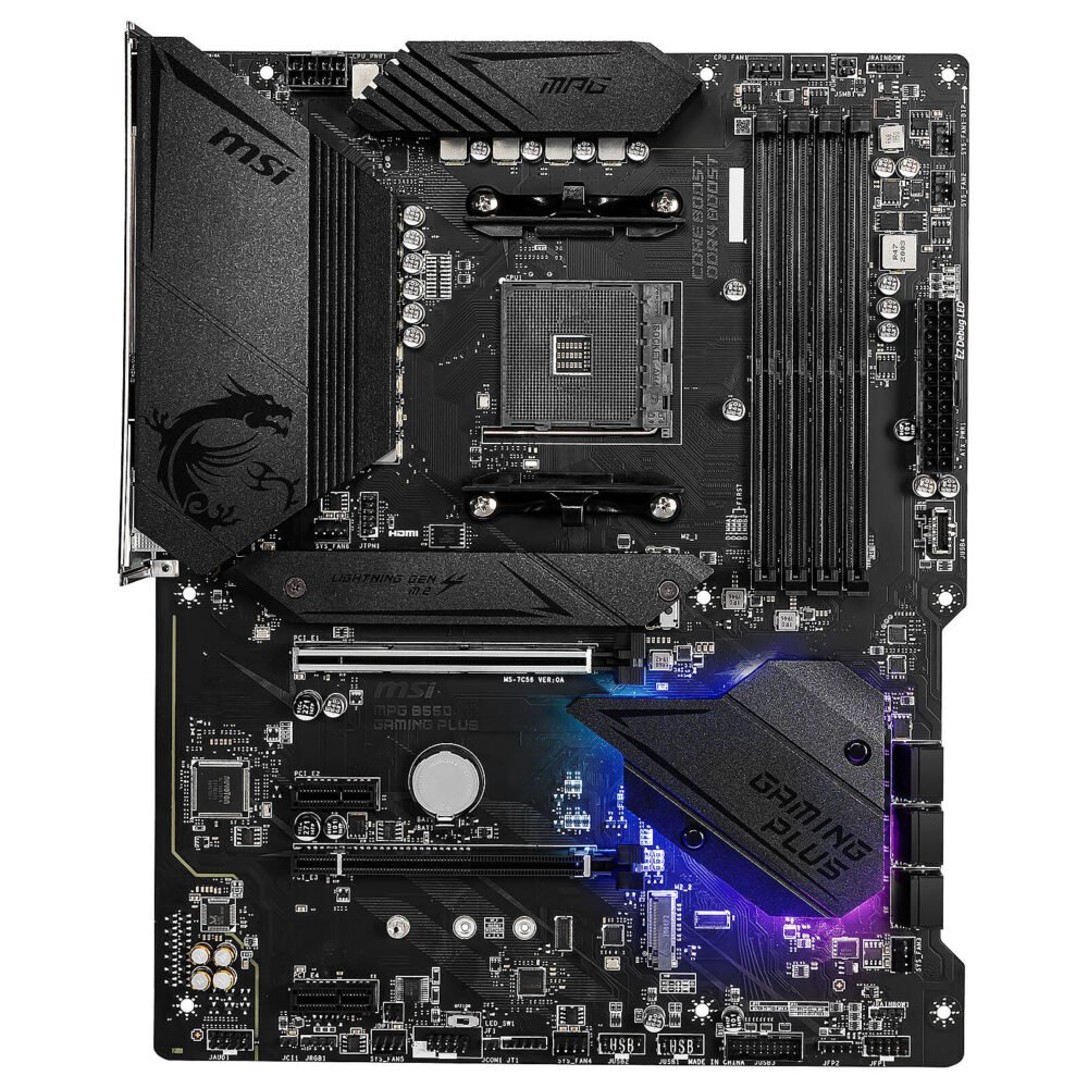 MSI MPG B550 GAMING PLUS + Textorm 16 Go (2 x 8 Go ) DDR4 3600 MHz CL18