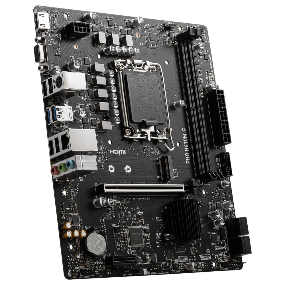 MSI PRO H610M-E