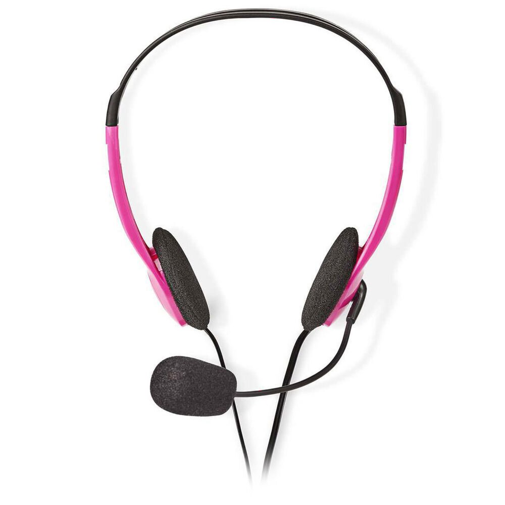 Nedis Portable Stereo Headset (Rose) 1 Nedis Portable Stereo Headset (Rose)
