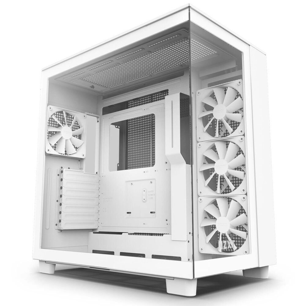 NZXT H9 Flow Blanc 1 NZXT H9 Flow Blanc