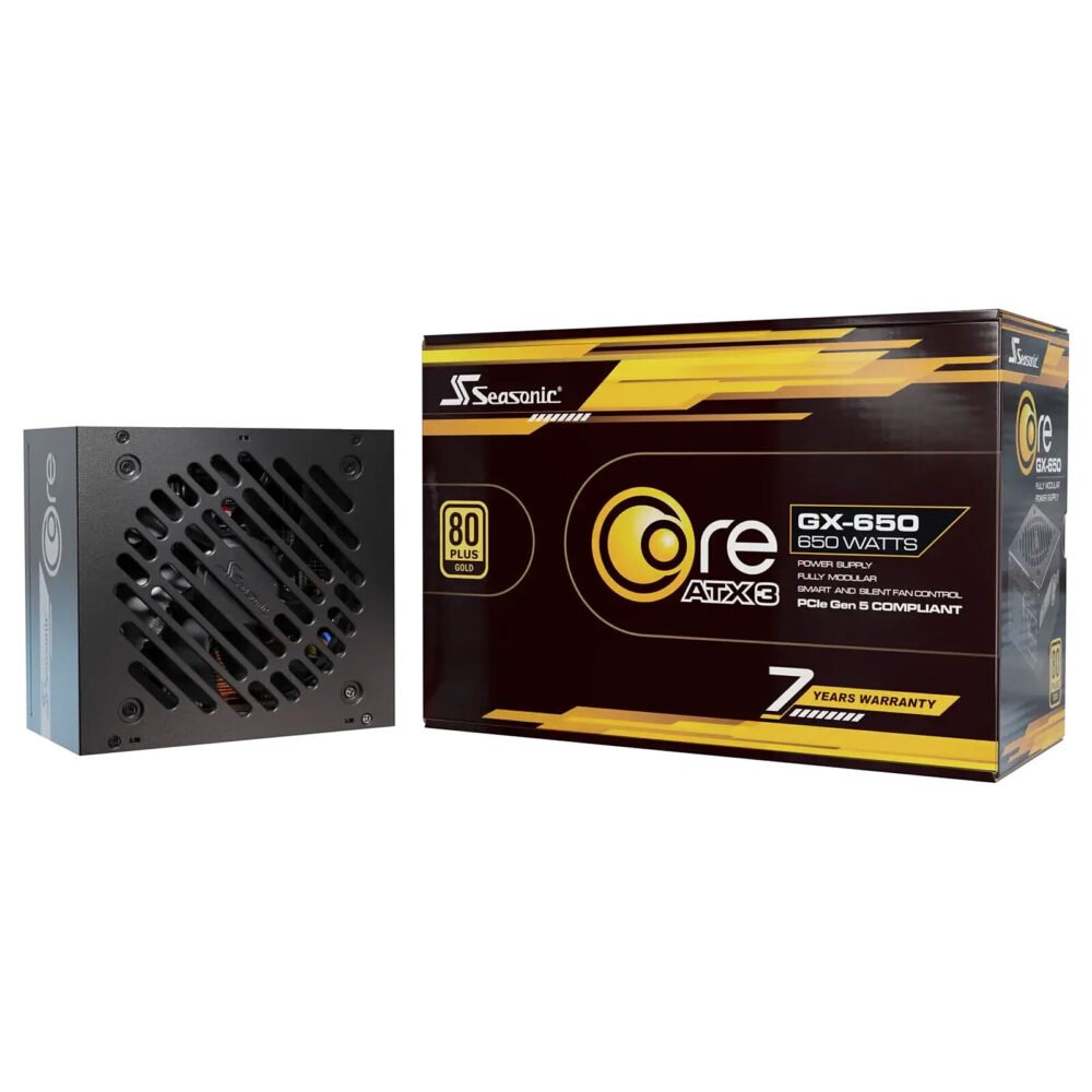 Seasonic CORE GX ATX 3 (2024) 650 W 1 Seasonic CORE GX ATX 3 (2024) 650 W