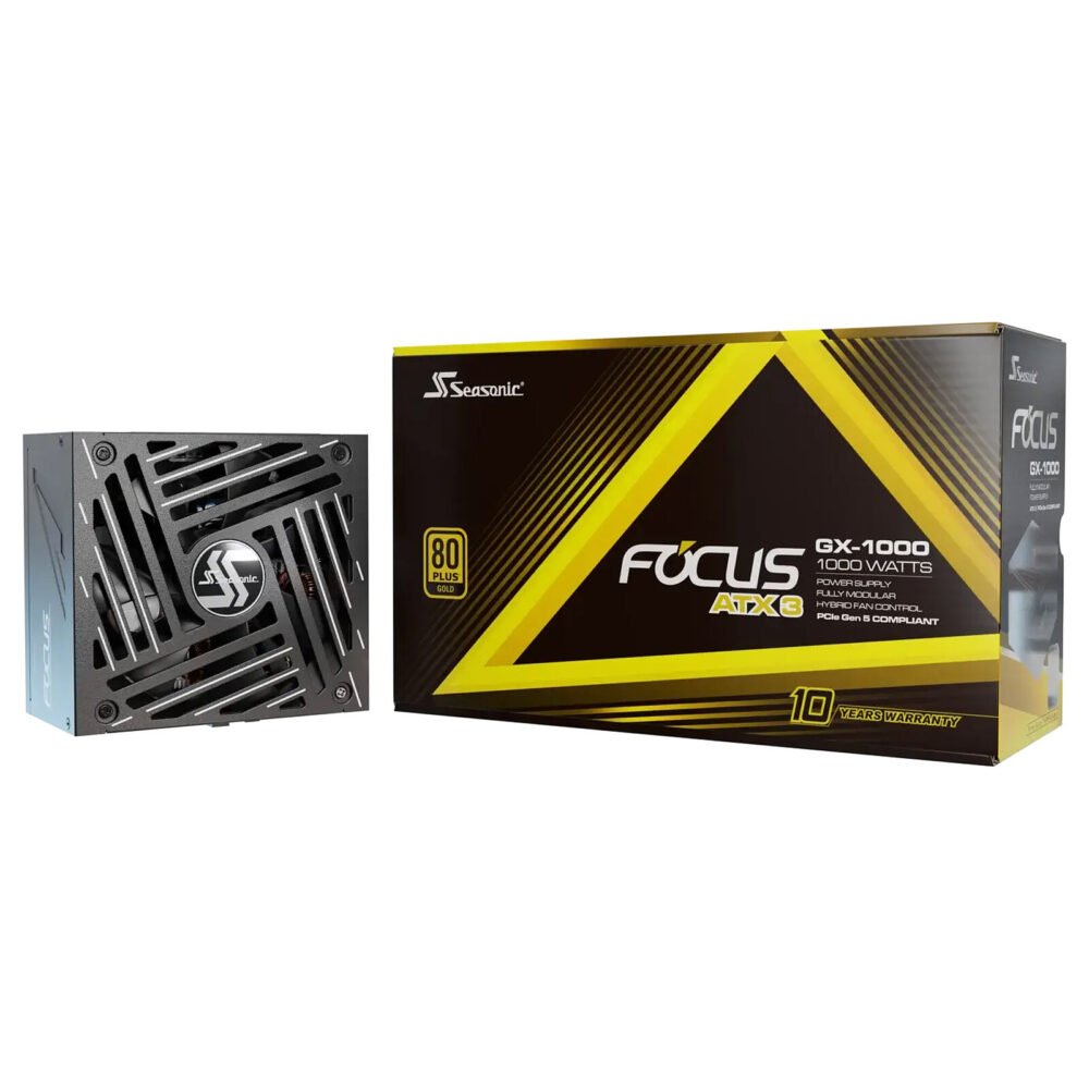 Seasonic FOCUS GX-1000 ATX 3 (2024) 1 Seasonic FOCUS GX-1000 ATX 3 (2024)