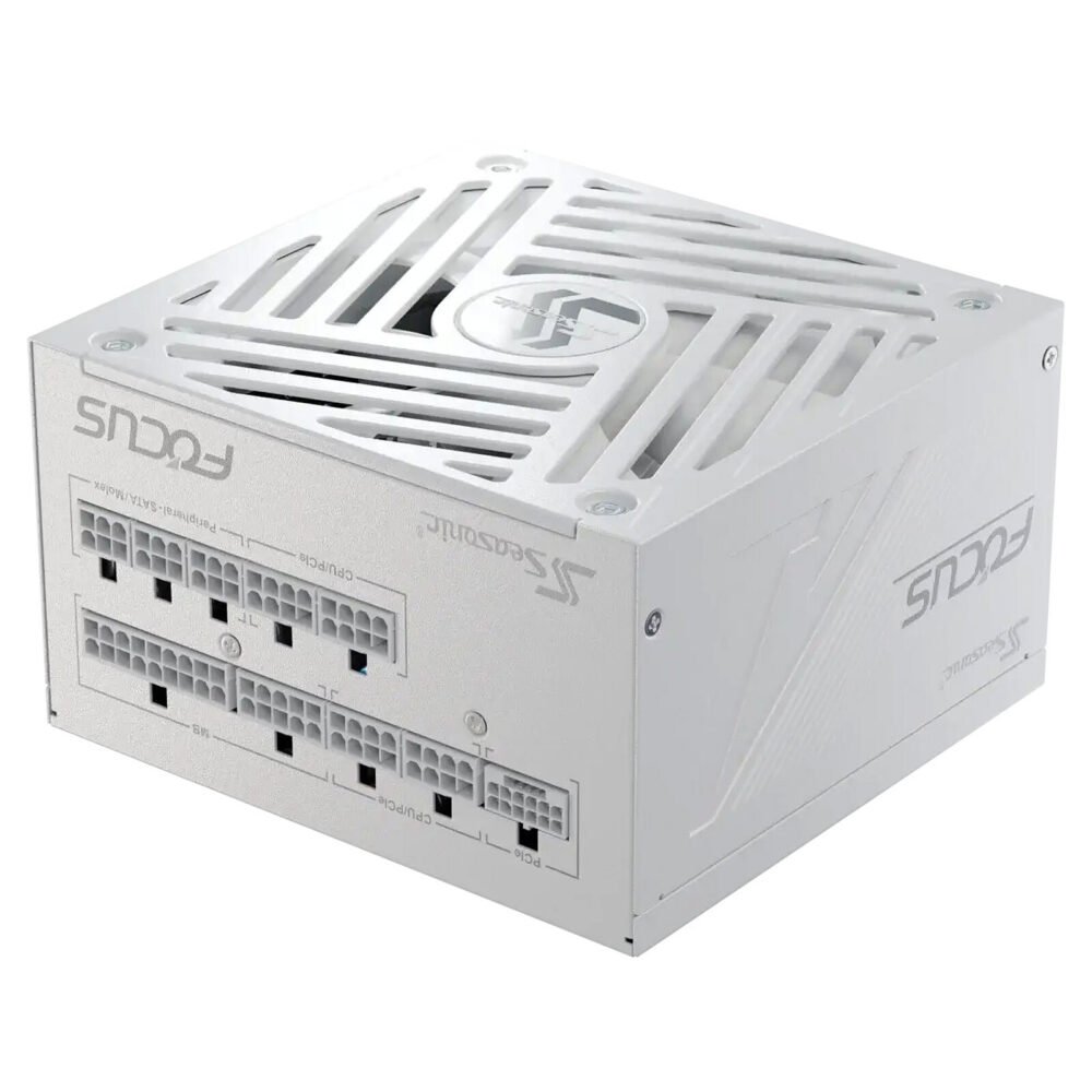 Seasonic FOCUS GX-1000 ATX 3 (2024) - Blanc