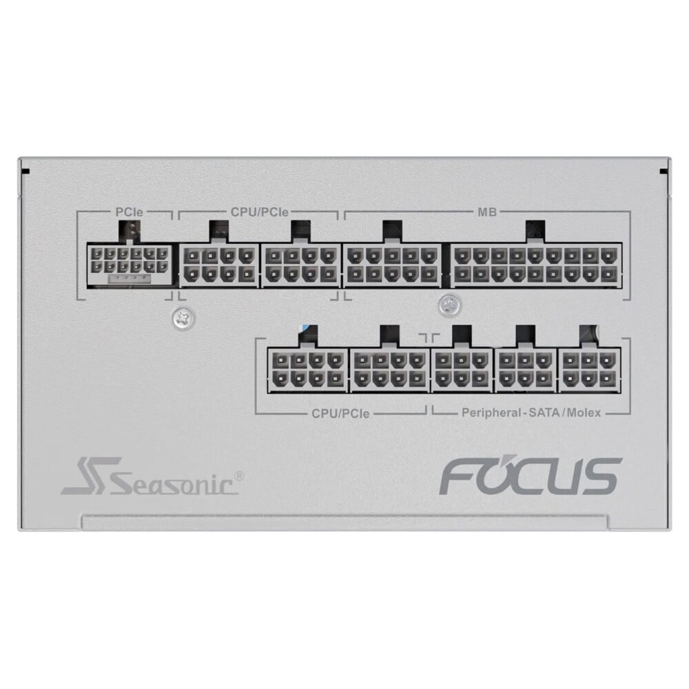 Seasonic FOCUS GX-1000 ATX 3 (2024) - Blanc