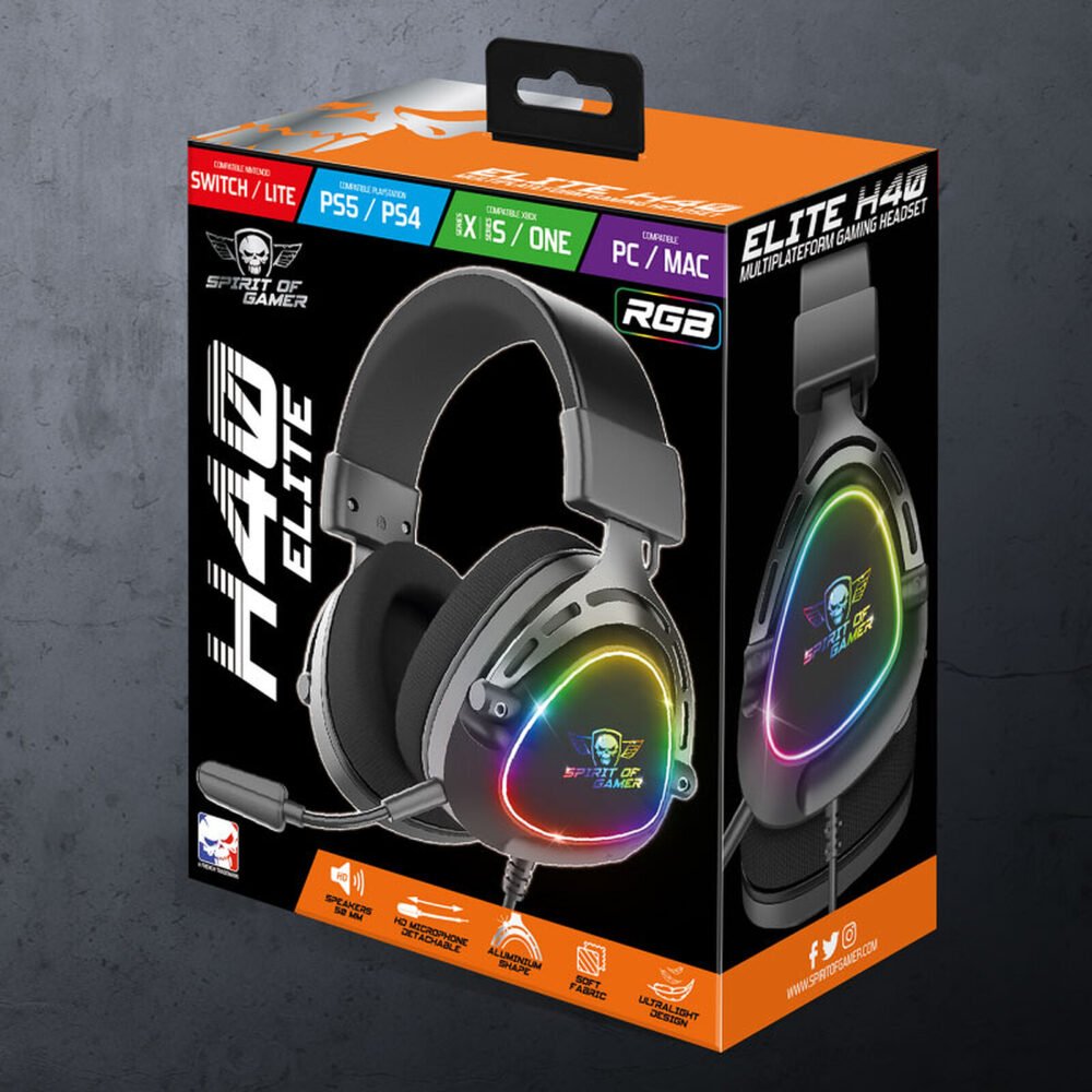Spirit of Gamer Elite H40 (Noir)