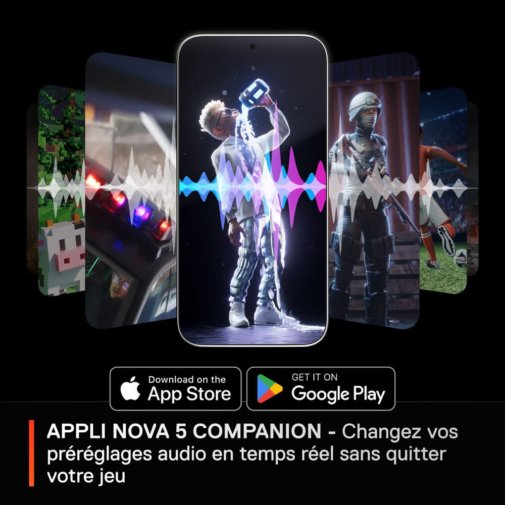 SteelSeries Arctis Nova 5 Wireless (Noir)