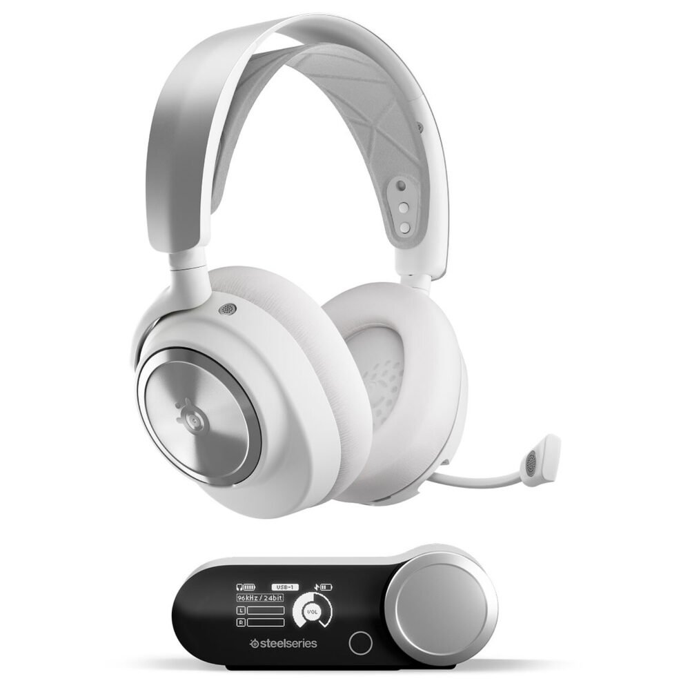SteelSeries Arctis Nova Pro Wireless P (Blanc) 1 SteelSeries Arctis Nova Pro Wireless P (Blanc)