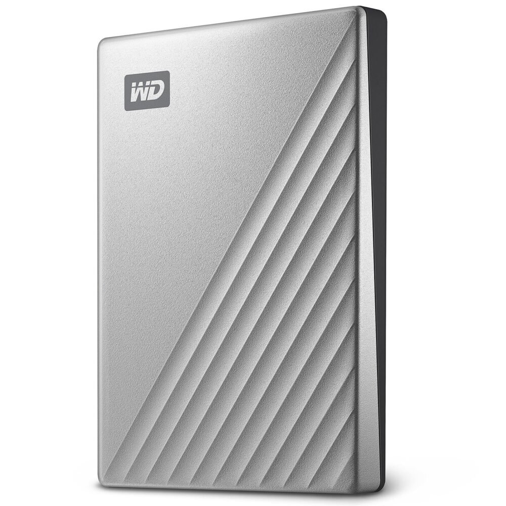 WD My Passport Ultra 1 To Argent (USB 3.0/USB-C)