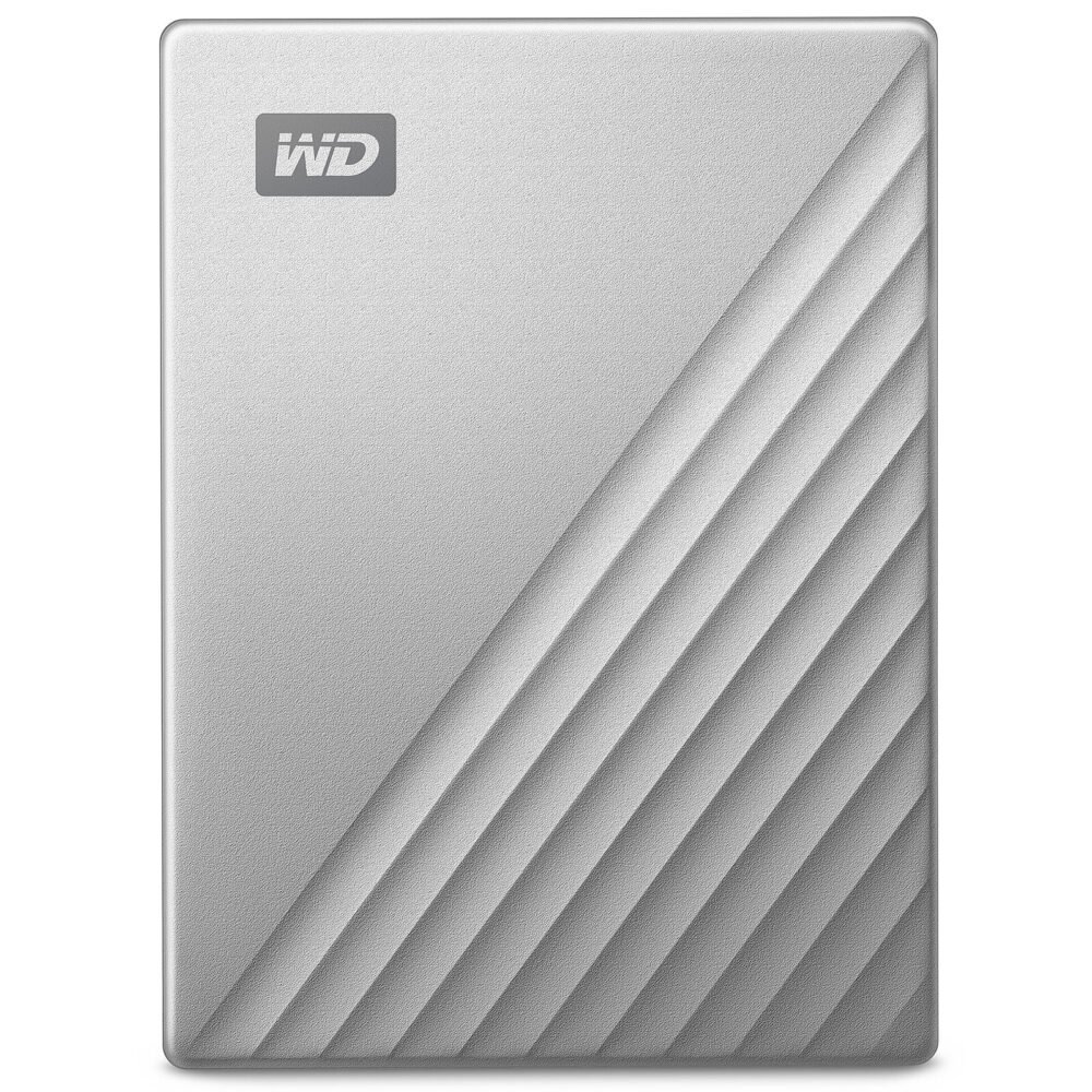 WD My Passport Ultra 2 To Argent (USB 3.0/USB-C)